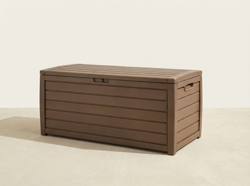 baule da esterno in resina amazon